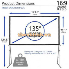 Màn chiếu 135-inch Elite Screens OMS135H2PLUS